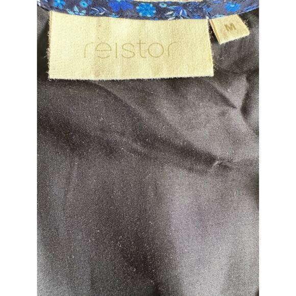 Reistor Sundowner Dress in Dizzy Blue Floral Print, Size M - Picture 7 of 9